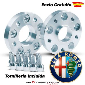 Separadores de rueda Alfa Romeo