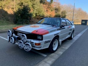 AUDI QUATTRO siniestrado